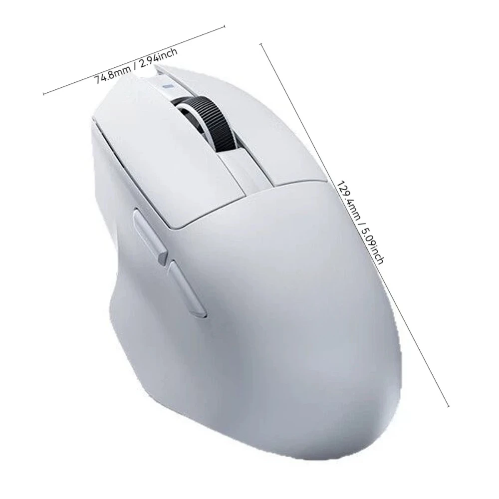 G7 Ergonomic Wireless Gaming Mouse with PAW3395 Sensor Tri-Mode Bluetooth 55g Lightweight High-Speed Custom PC Laptop Accessory