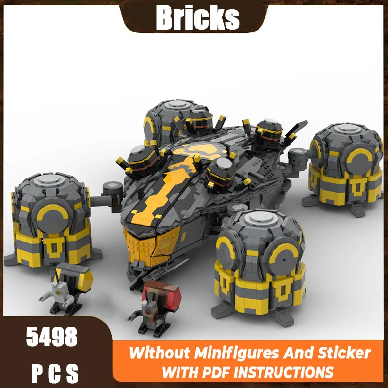 

New Moc Building Blocks Military Model Four Wing Aviation Aircraft Modular Building Blocks Gift Children's Toys DIY Assembly Set