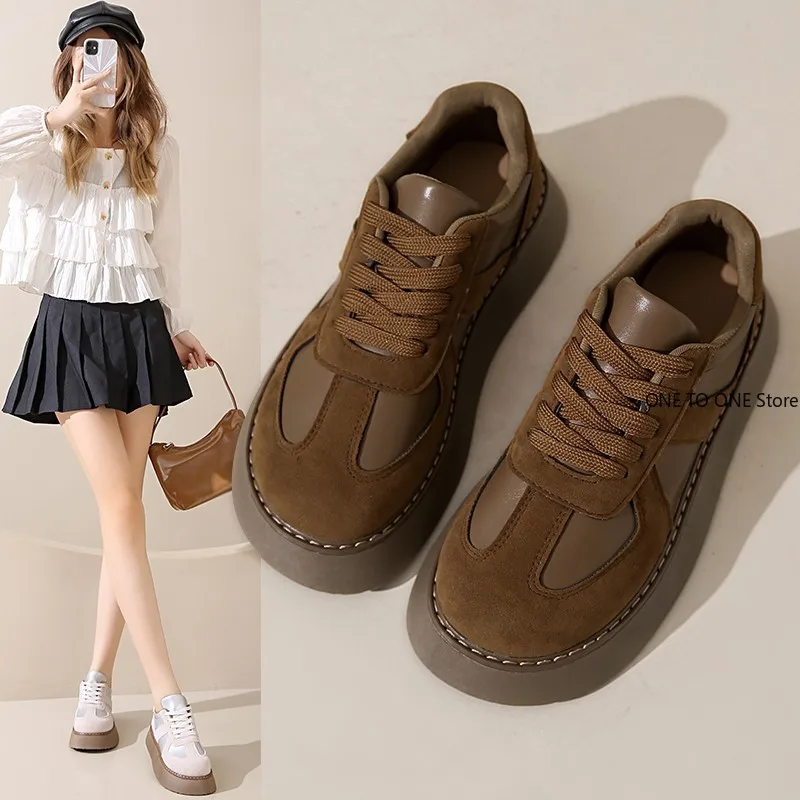 

Plus Size 41 Women Shoes 2025 Autumn Casual Female Sneakers Platform Wedge Basket Fall Creepers Leisure Shoes Woman Chaussures