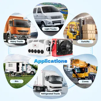 10 best sales 12V kamyon kliması - №6