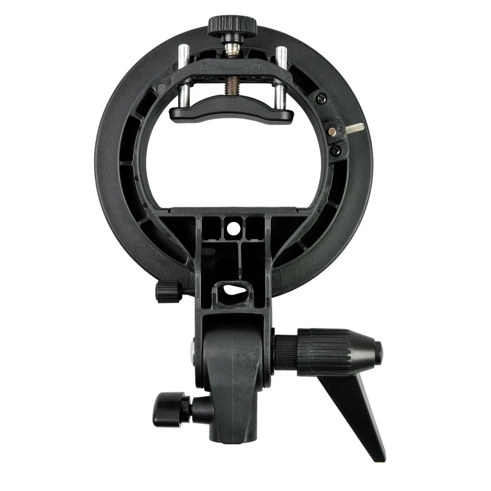 Godox S-Type S1 or S2 Bracket Bowens Mount Holder For Speedlite Flash Snoot Softbox V860II AD200Pro TT600 Beauty Dish Reflector