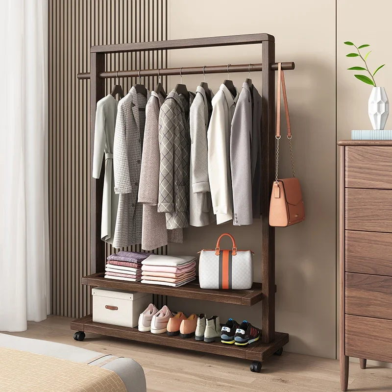 Premium Standing Pole Hanger Coat Rack Multipurpose Clothes Hanging Rack Furniture Perchero Ropa De Pie Luxury Design for Home