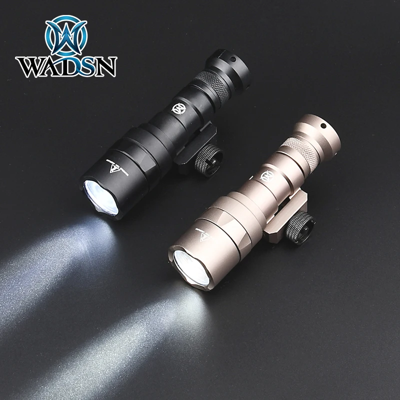 WADSN 510lm LED Flashlight M300C Surfire M300 M600 Tactical Scout Light Fit 20mm Picatinny Rail Hunting Airsoft Weapon LIghting