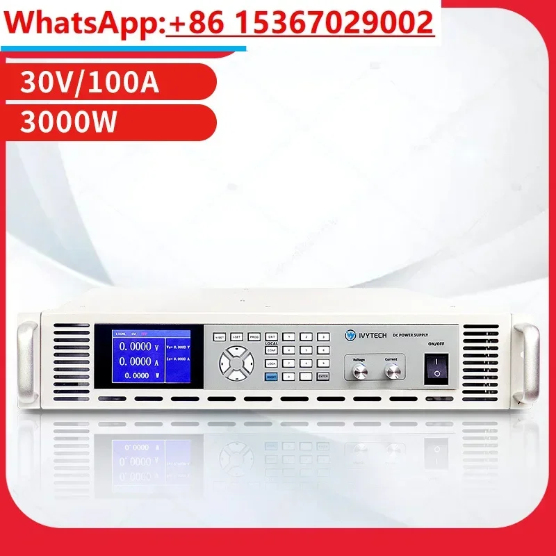 IPW series 3000W constant power programmable DC power supply with a resolution of 1mV/10mA