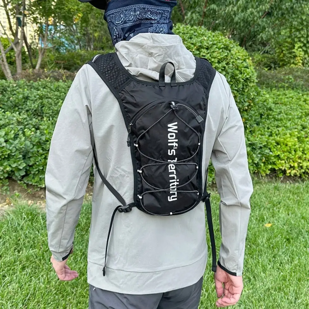 Waterproof Reflective Running Vest Pack Breathable Adjustable Running Hydration Vest Bag Convenient Multifunctional