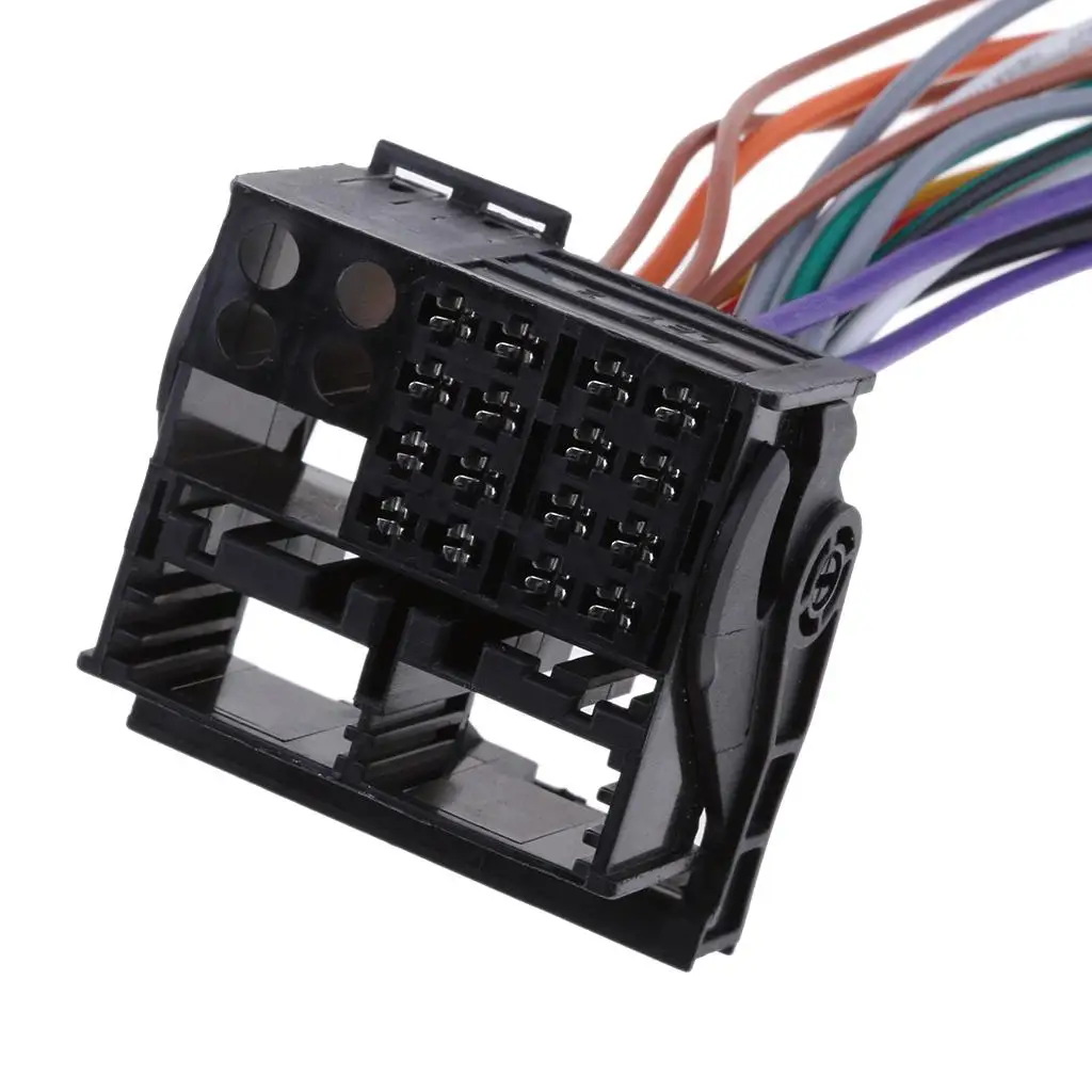 Plastic Car Stereo Wiring Harness Kit for Aftermarket Radio Installation for BMW 1-series 5-series X5 Z4