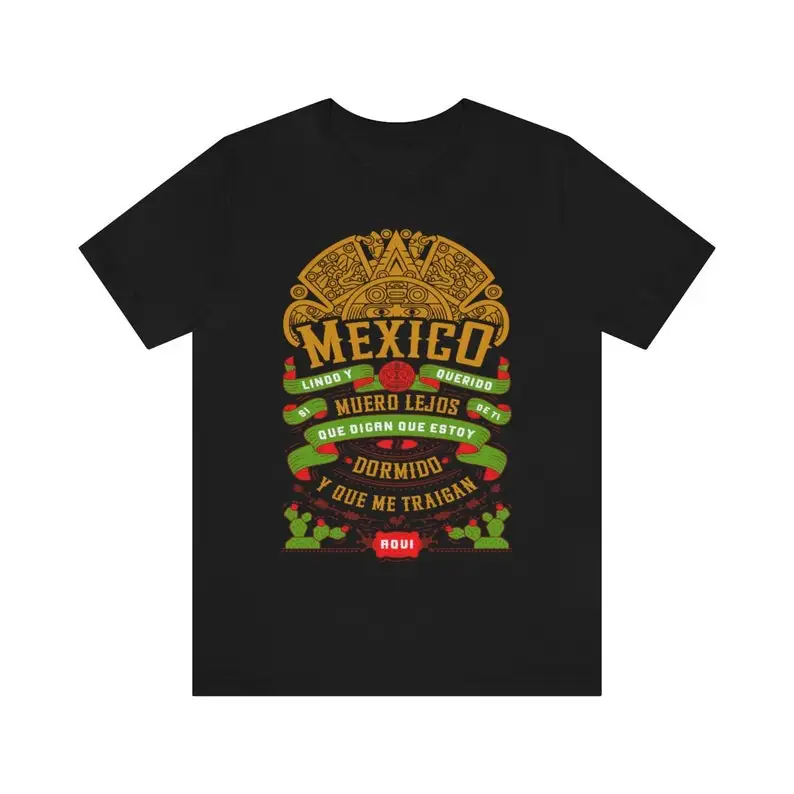 2025 verano México nuevos productos venden camiseta de Viva México para hombres ropa de orgullo mexicano regalo camiseta transpirable para el sudor para hombres