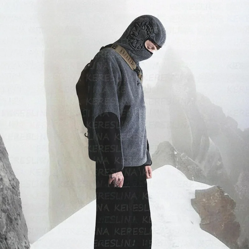 

Женская уличная куртка Thiened Fce Jaet из полиэфирного волокна с принтом, свободного кроя, с капюшоном, теплая, зимняя верхняя одежда