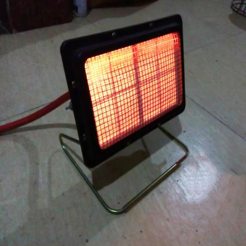 Calentador de Gas infrarrojo para interiores, Mini estufa de calefacción de Gas Natural de propano para el hogar