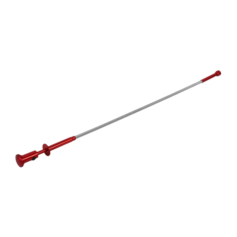 Strumento di prelievo flessibile (magnete + 4 artigli + luce a LED) impugnatura magnetica a molla lunga Gadget per wc domestico strumenti di raccolta per la pulizia delle fognature-R