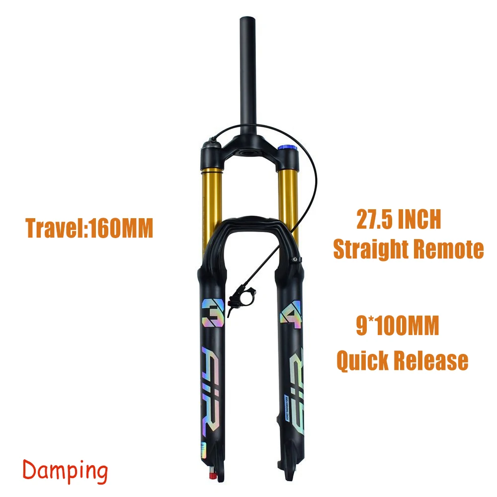 Bike Air Fork 27.5/29 160mm MTB Suspension Fork