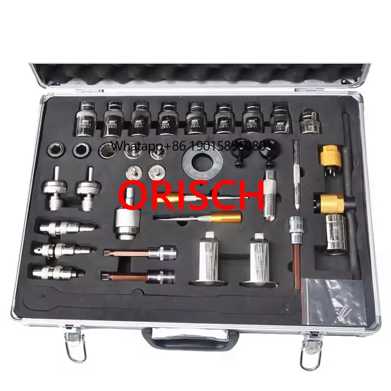 38pcs Fuel Common Rail Injector Disassemble Tool for Bosh Denso All Kinds Injectors Repair Removal Instrument