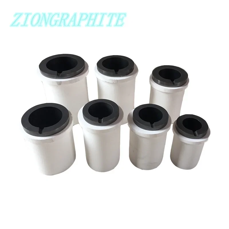 

High Quality Graphite Crucible, Quartz Coat, Smelting Gold, Silver Anti-corrosion Durable Medium