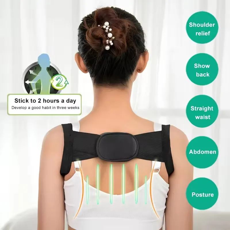 1/2/3/4/5/6Pcs Adjustable Posture Corrector Invisible Rectify Camelback Back Support Men Women Health Care Bad Posture Corrector