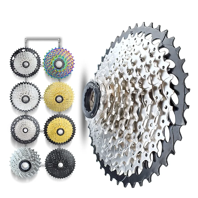 Bicycle Cassette 8/9/10/11 Speed 11-25T/28T/32T/36T Road Bike  8v 9v 10v 11v Freewheel K7 Compatible For SHIMANO HG SRAM