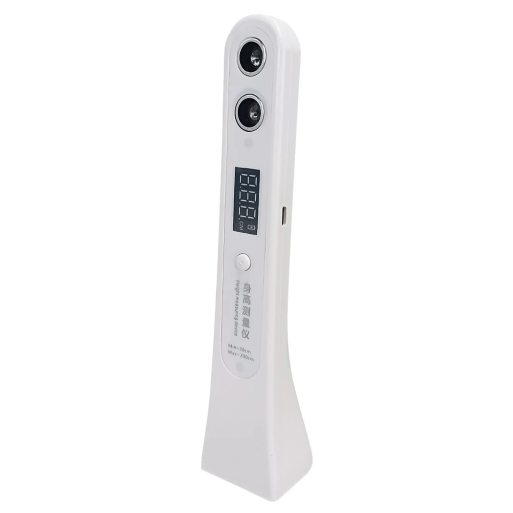 초음파 높이 측정기 LED 디스플레이 높이 측정 높이계 성인 어린이를위한 휴대용 높이 측정 장치