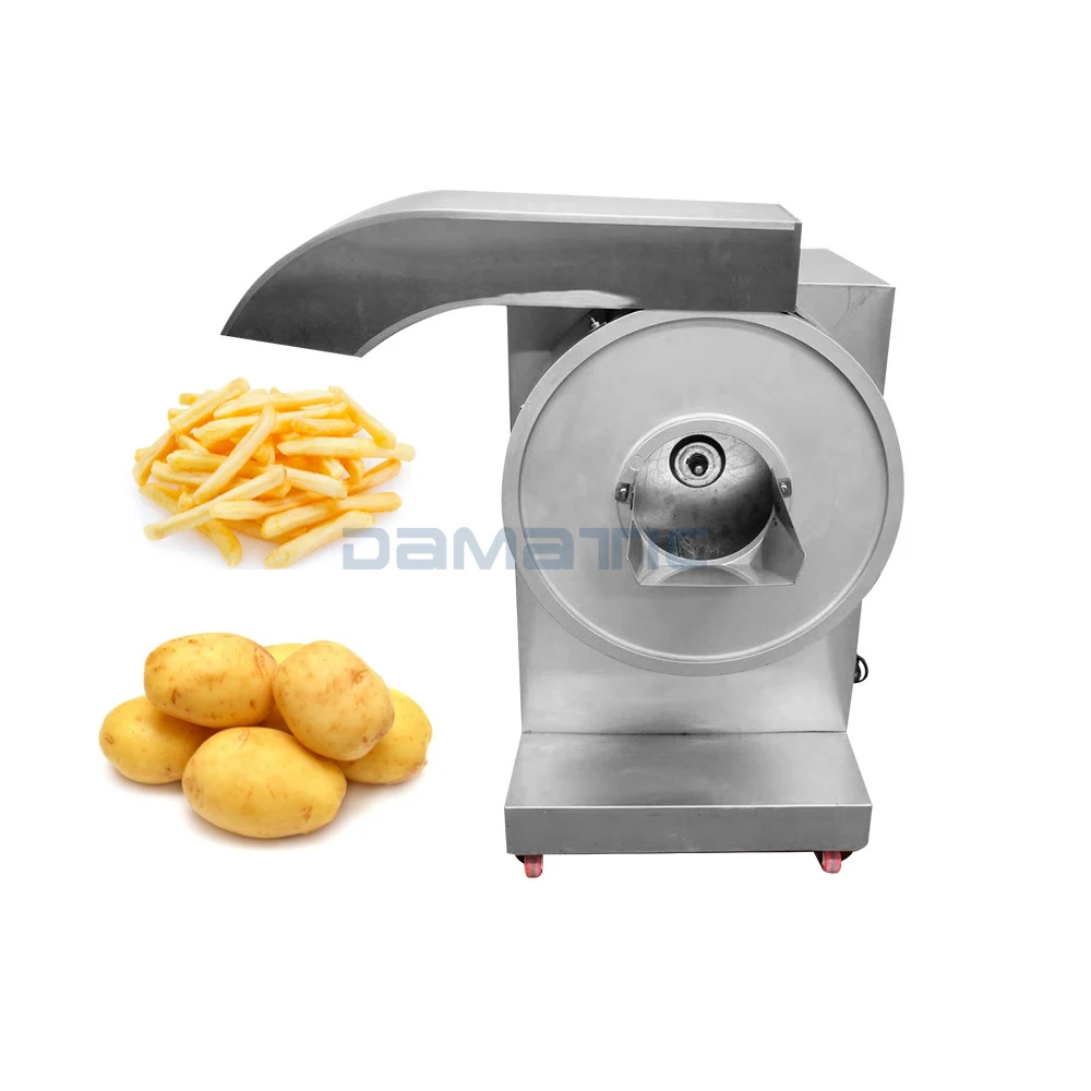 

Electric Vegetable Food Strip French Fries Potato Chips Cutter Making Machine for Small Business