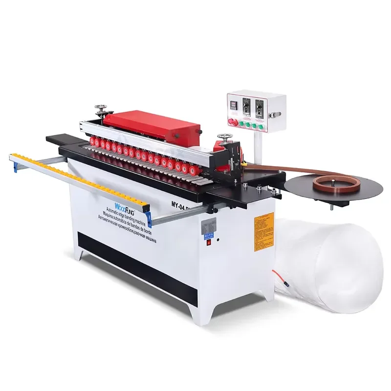 for Woodworking Profile Press Roller Furniture 0-13m/min Speed Automatic PVC Edge Banding Machine