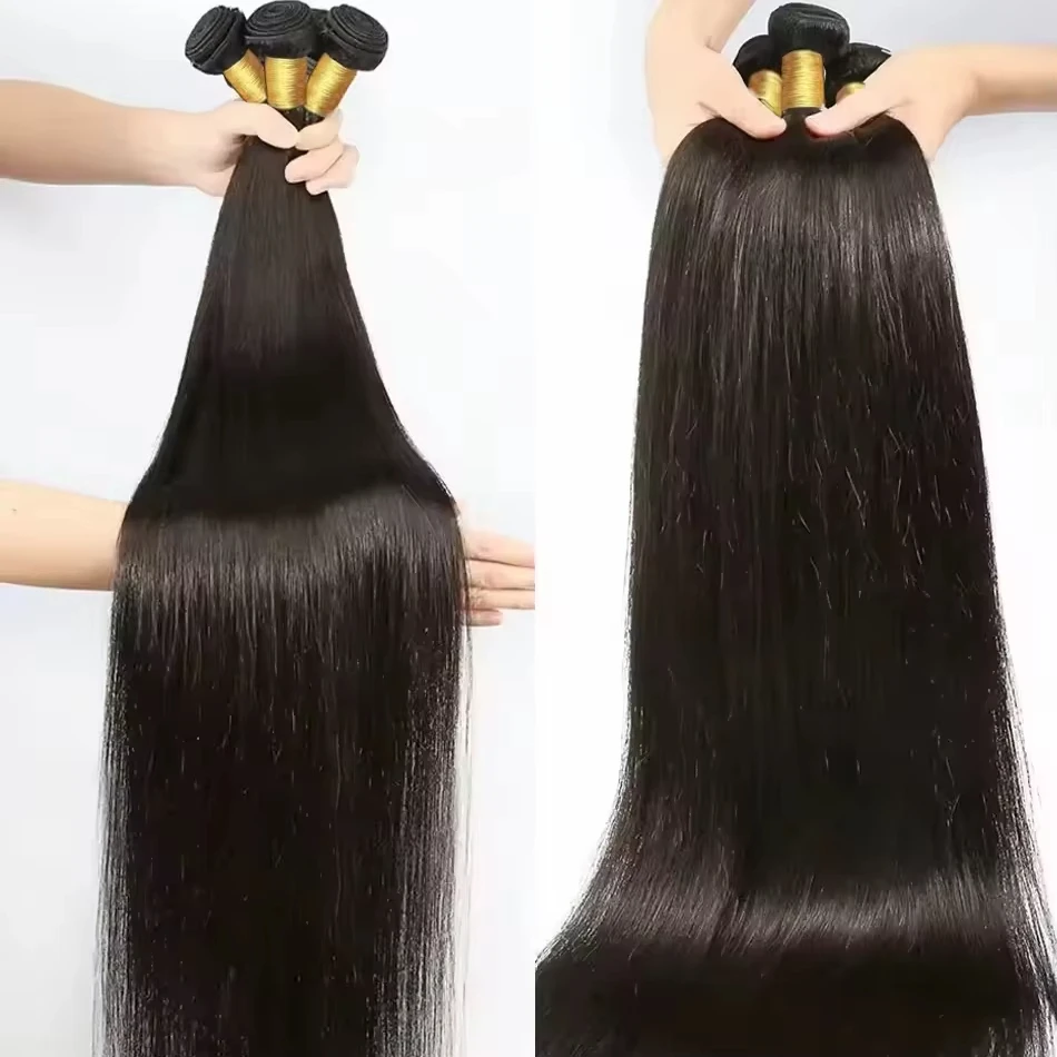 15A حزم من شعر طبيعي مفرود الفيتنامية ريمي حزم الشعر الخام 100% حزمة غير معالجة لحمة مزدوجة ملحقات سوداء طبيعية