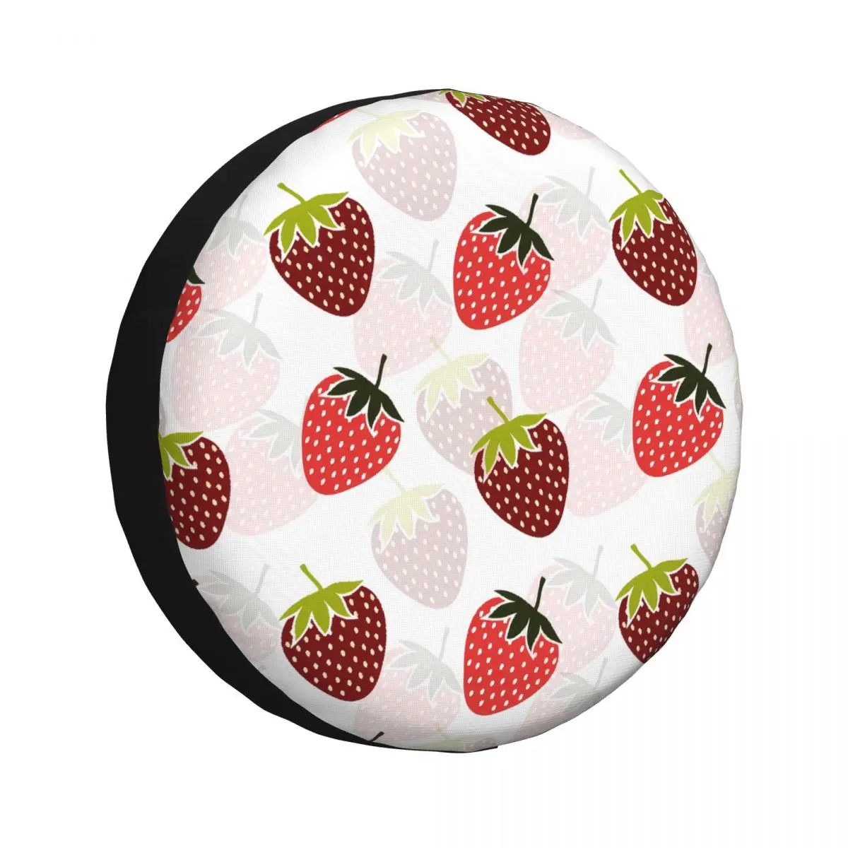 Strawberry Tiling Seamless Spare Tire Cover for Jeep Hummer SUV RV Car Wheel Protectors Accessories 14