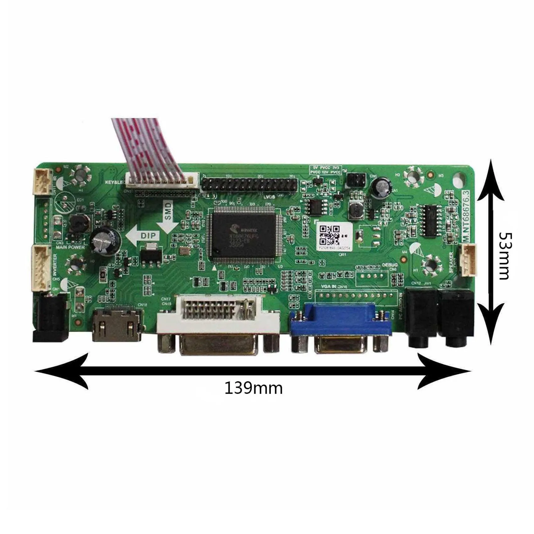 لتقوم بها بنفسك لوحة تحكم عدة HD-MI VGA LCD مجلس ل 1680x1050 30pin 20.1 بوصة M201EW02 V1/V8 /V9/VB/ VC/ VF TFT-LCD لوحة