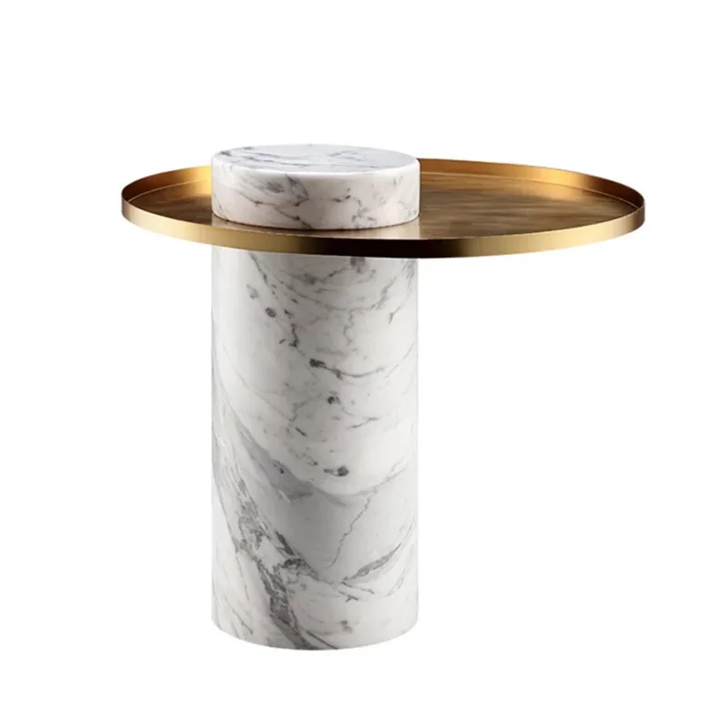 

Postmodern, light luxury, creative, round coffee table, special-shaped, marble, home, living room