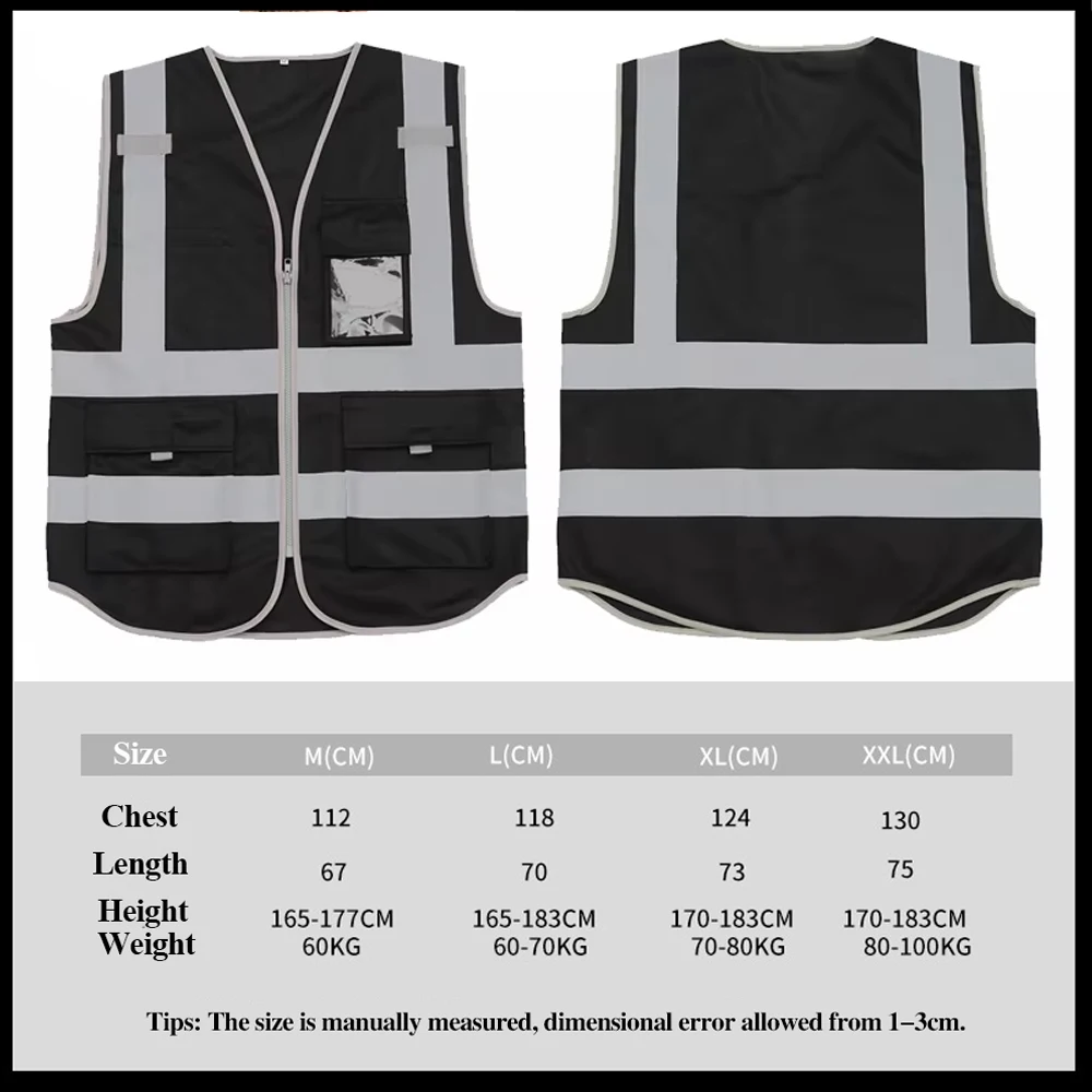 سترات عمل البناء مع جيوب وشعار مخصص بسحاب ﻿ ملابس العمل سترة ملابس العمل للرجال