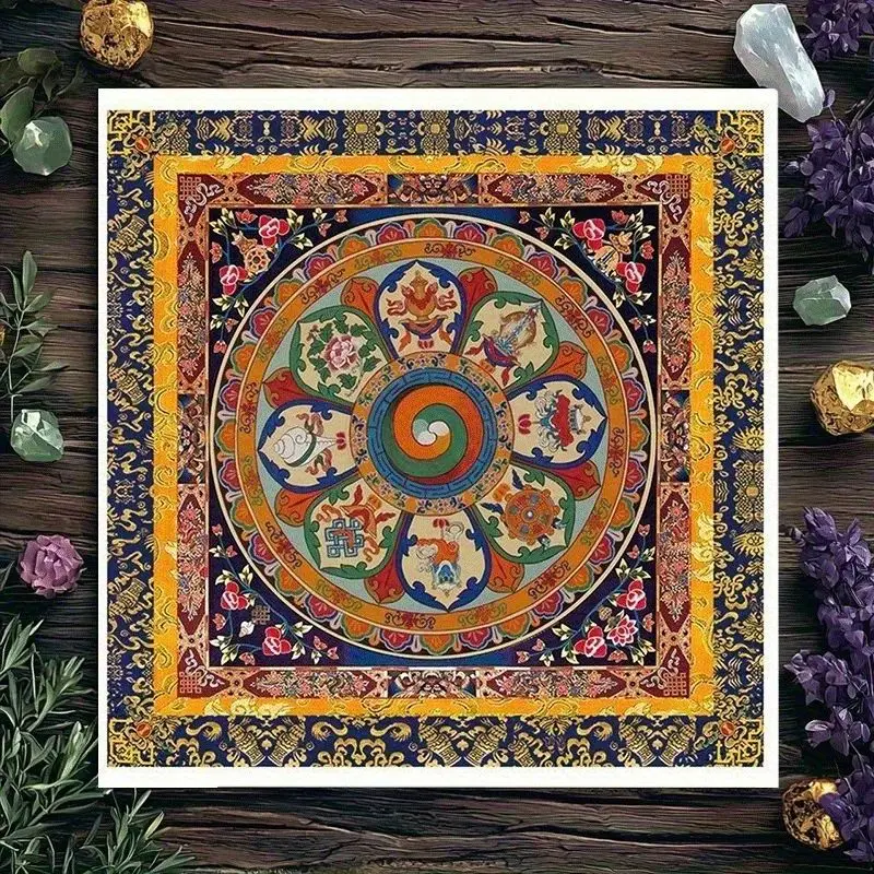Tarot Altar Cloth Divination Mat Raven Witchy Witchcraft Wicca Wicca Witchcraft Witchy for Tarot Reading Spiritual Home Decor