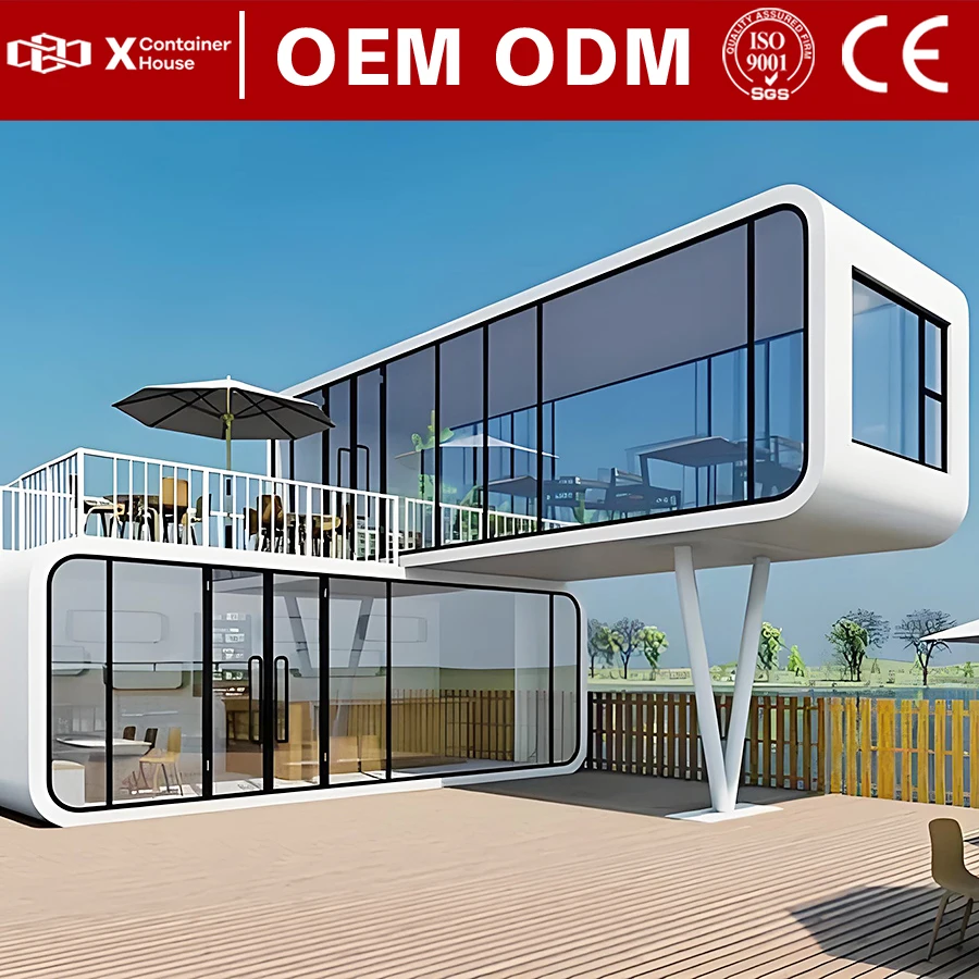 Manufactured Home Prefab Tiny House Mobile Home Capsule Houses Super Cheap Prefabricated House for Spain Space Capsules Houses