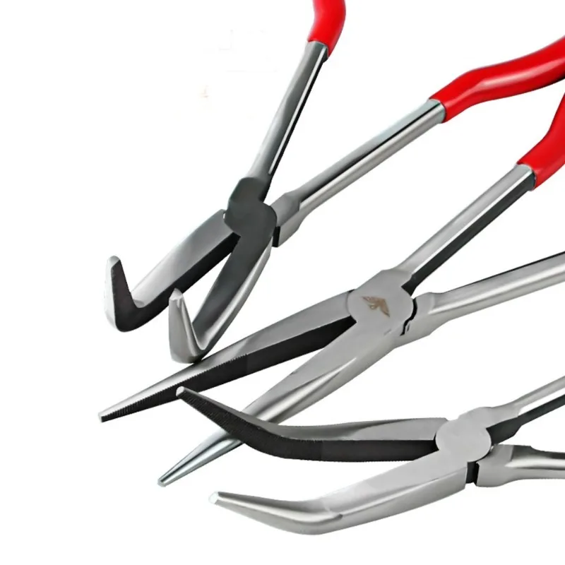 

11 Inches Crucible Tongs Clamp for Jewelry Casting Quartz Silica Melting Crucible Dish Bowl Holder