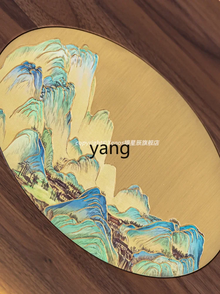 Yjq New Chinese Style Ceiling Bedroom Light round Chinese Style Simple Retro Book Room Lights