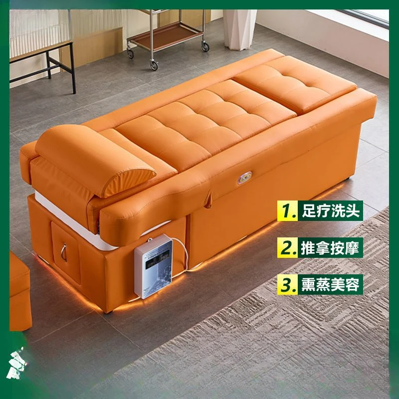 

Electric Head & Foot Therapy Bed Face Fumigation Beauty Skin Care Wash