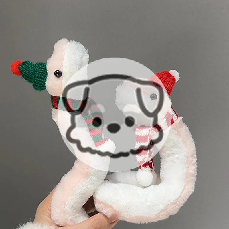 

Cute Creative Snake Plush Toy Cartoon Small Pink Snake Soft Stuffed Doll Wristband Room Ornament New Year Mascot Decoration Gift