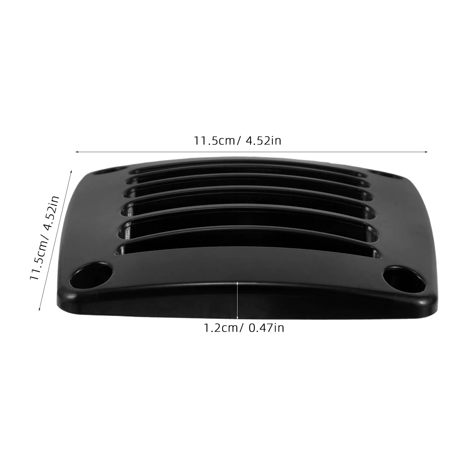 Marine Boat Air Vent Square Louvered Ventilation Grille Mesh Screen Screws Exterior Vent Cover Rv Camper Yacht Trailer