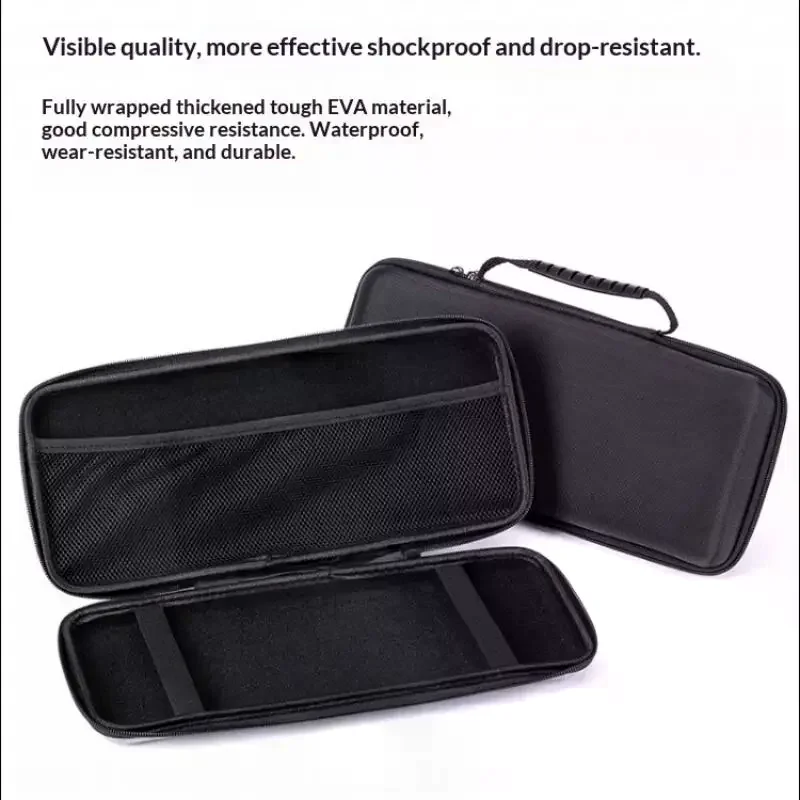 Custom Fit EVA Hard Storage Case for MX Keys Mini Keyboard Shockproof Dustproof Protective Bag for Home Storage Outdoor Use view 4