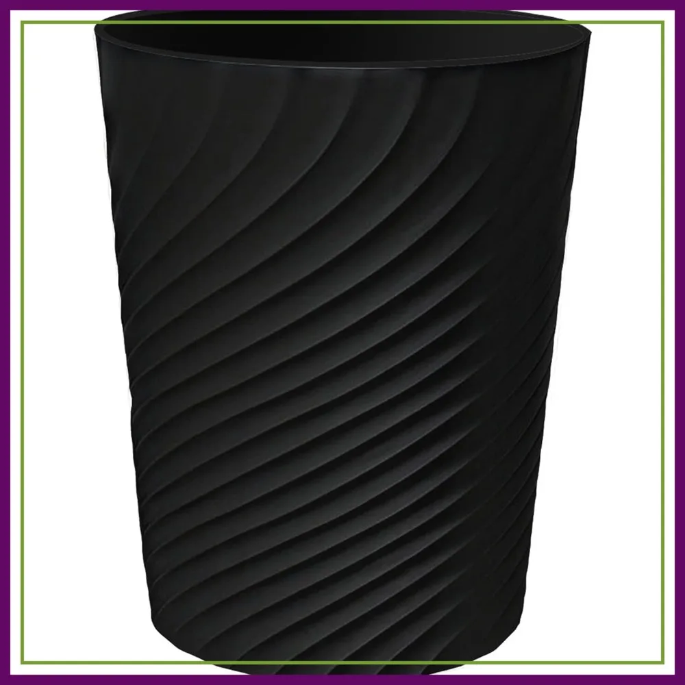 

1.8 Gallon Slim Trash Can for Bathroom, Office, Bedroom, Kitchen - Narrow Profile Wastebasket, 6.8L