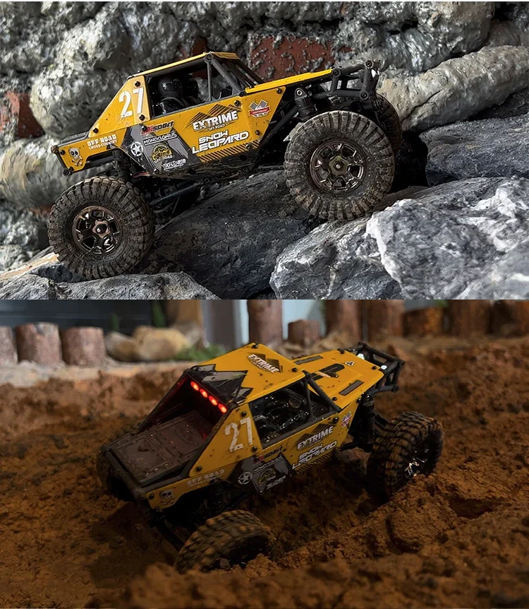 1/24 RC Crawler UDIRC UCX2405 Brushless/Brushed Motor 4WD Off-road Mini Rock Crawler Climbing Vehicle RTR RC Car Toys