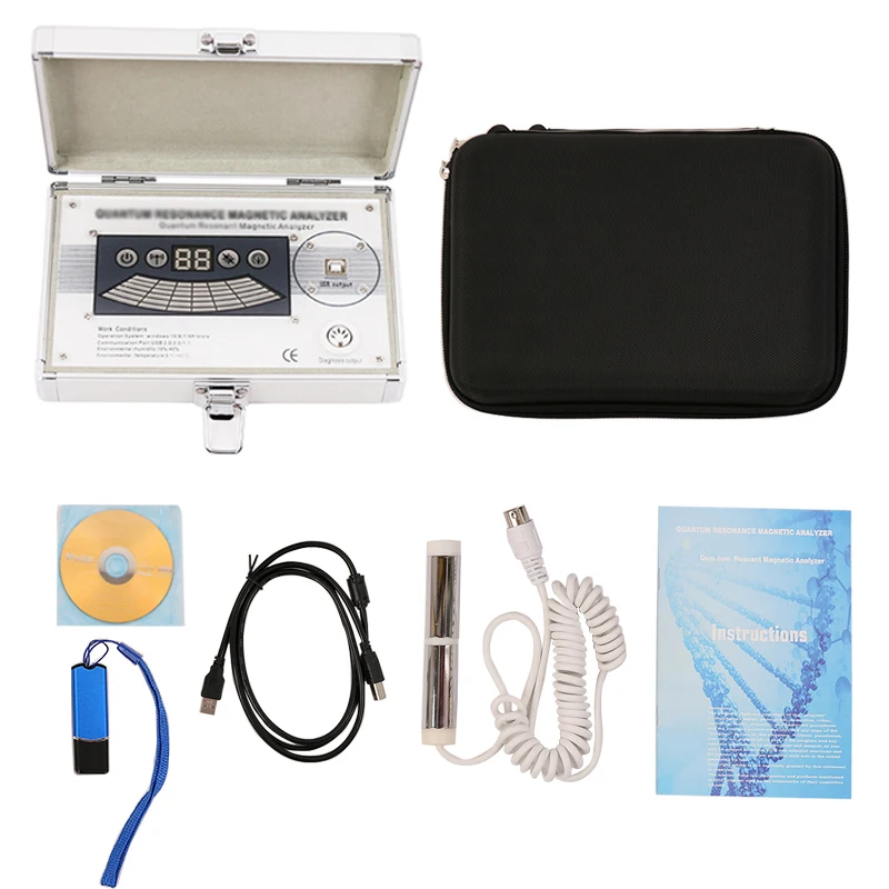 2024 NEW Body Quantum Analyzer Magnetic Resonance Health Analyzer 54 Checking Reports set Portable Tesing Healthy Body Machine