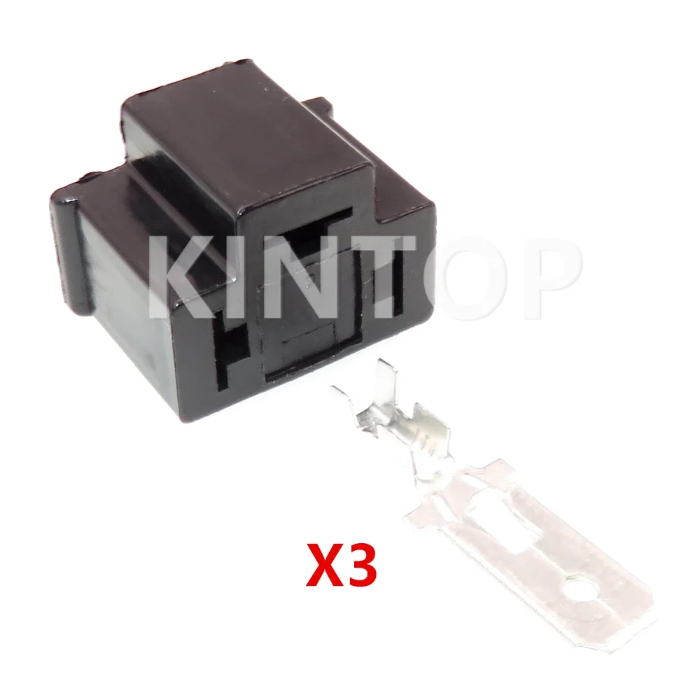 

1 комплект, 3-контактный автомобильный большой ток, электрический провод, разъем переменного тока в сборе, автомобильная фара H4, незапечатанная розетка с терминалом