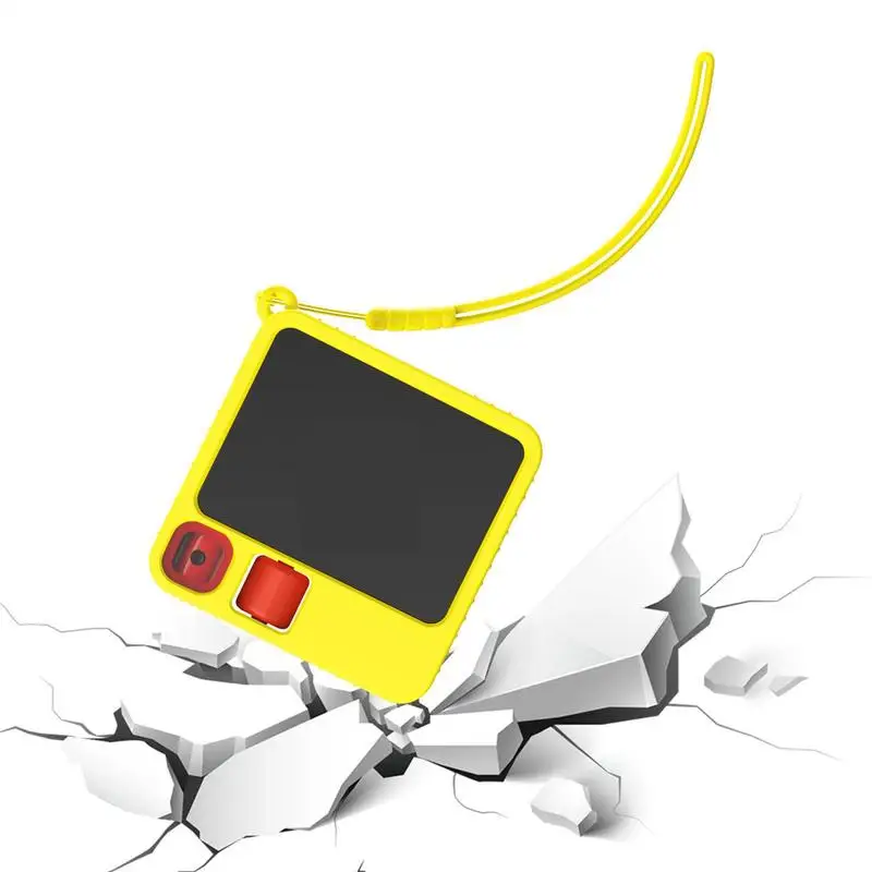 Funda protectora para cámara inteligente, funda de cobertura completa de silicona, Protector de cubierta a prueba de golpes con cordón para cámara, dispositivo inteligente para niños