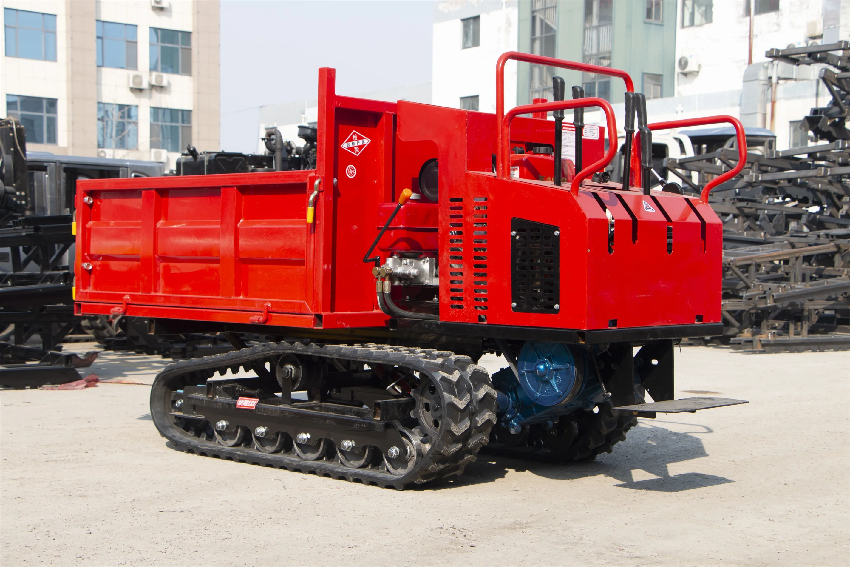 Customized Garden Track Dumper 1Ton Small Crawler Dump 800KG 2000KG Mini Dumper