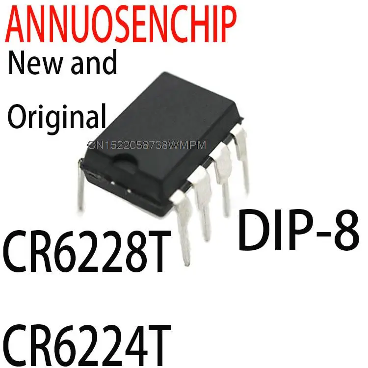 10PCS New and Original DIP8 CR6228T CR6224T DM0265R SW2604A