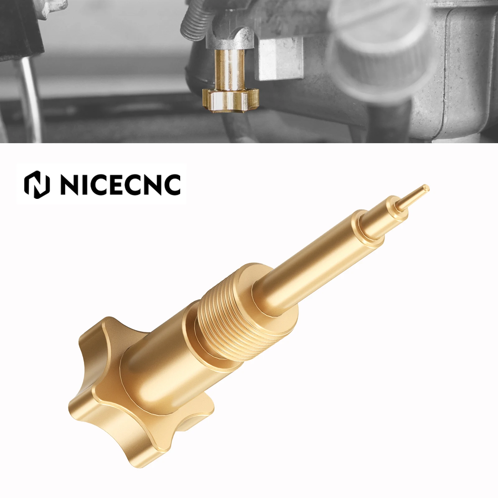 

For Honda XR 650 L 650L XR650L 1993-2025 2024 2023 2022 2021 Air Fuel Mixture Screw Premium Brass NICECNC Motorcycle Accessories