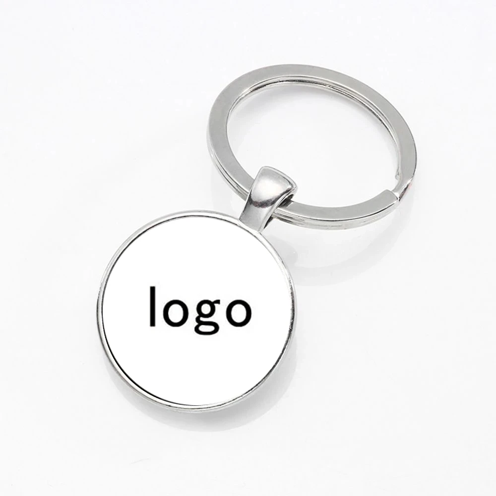 Personalized Logo Keychain Company Logo Customization Black And White Photo Color Photo Private Customization