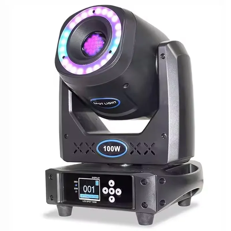 100W Spot & Led Strip Effect Led Beam Moving Head Light Stage Show Disco Dj Party Light Club Bar Dmx512 Licht Led Effect Licht