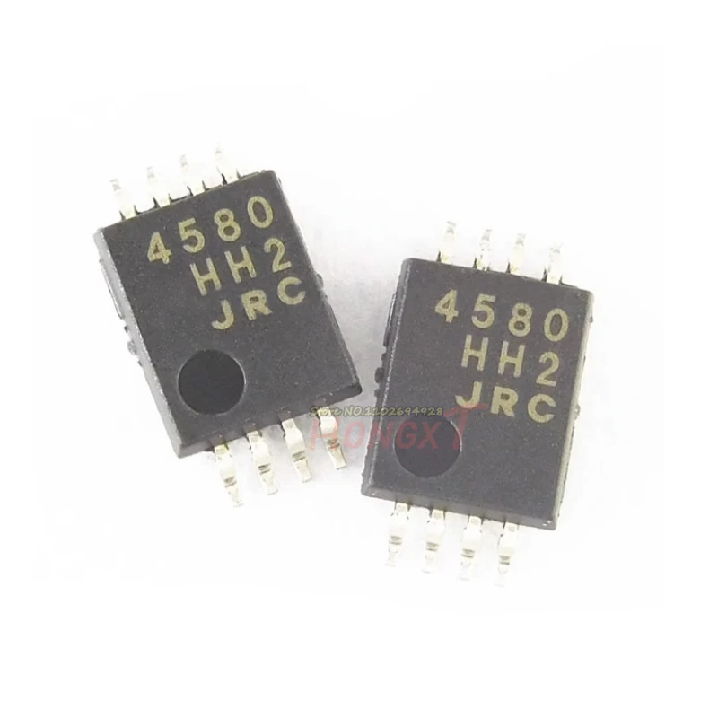 10PCS 100% NEW NJM4580V-TE1 JRC4580 4580 TSSOP-8.Chipset