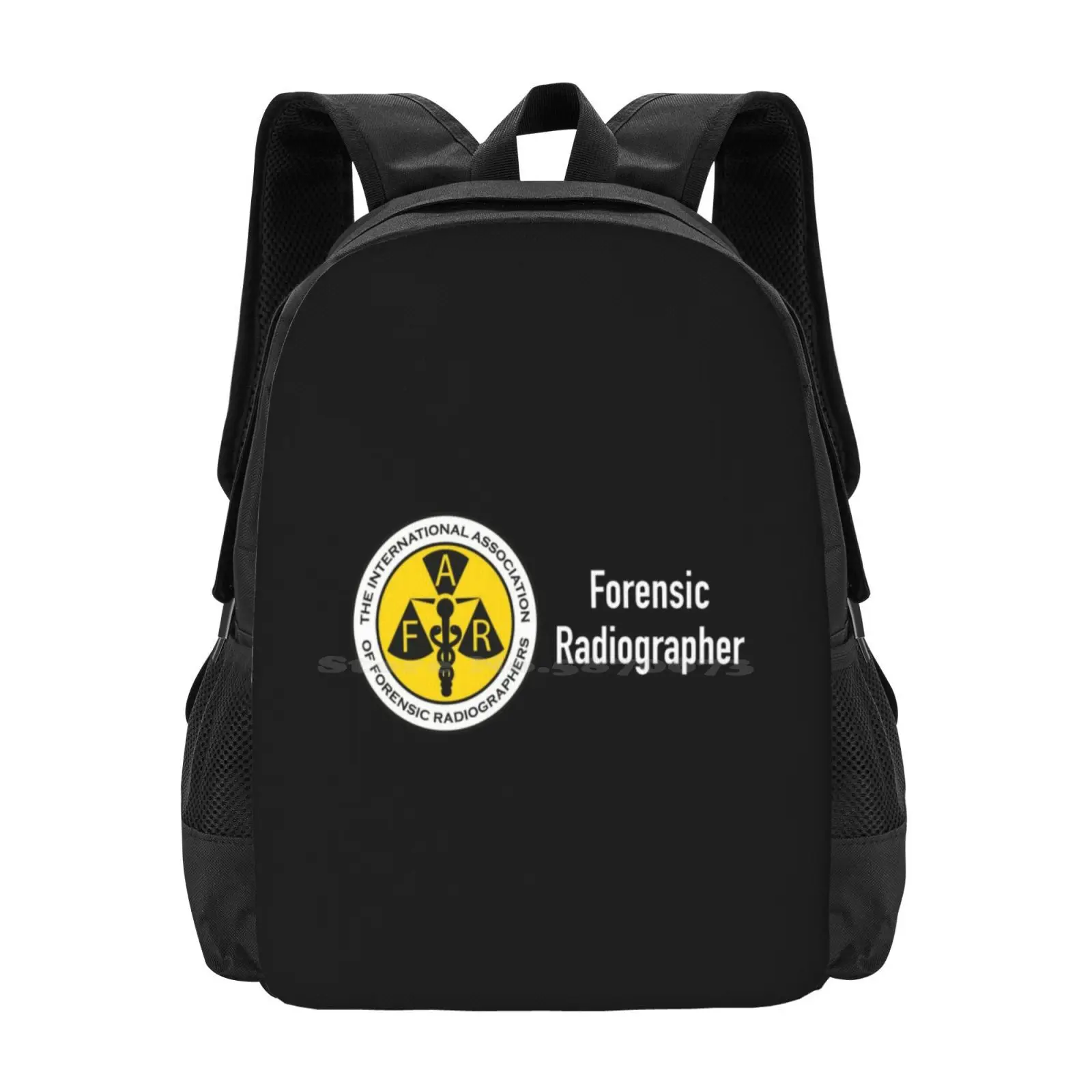 Iafr Forensic Radiographer Large Capacity School Backpack Laptop Bags Forensic Radiographer X Ray Crime Scene Csi Radiography