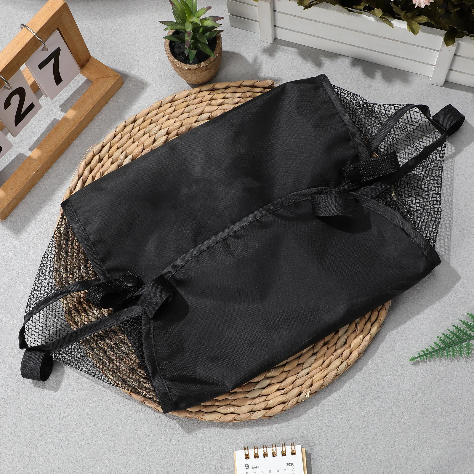 Cestino portaoggetti per passeggino in tessuto Oxford, durevole, organizer inferiore per passeggino, leggero e portatile per lo shopping in viaggio