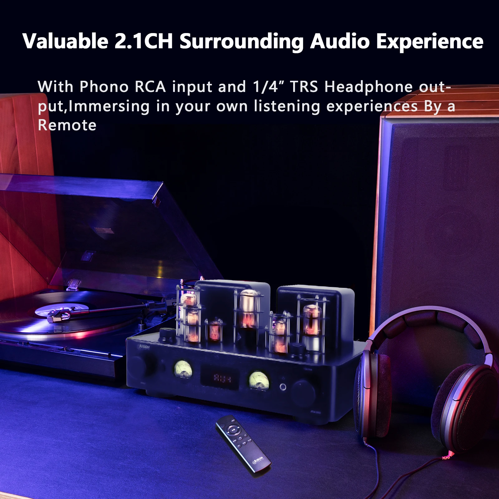Juson Audio JTA100 Upgraded 200WRMS Integrated Hybrid Tube Amp