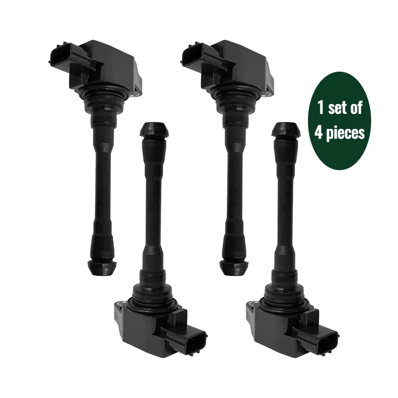 

4PCS Ignition Coils 22448-1KT0A 224481KT0A 224481KT1A 224481KT1B 6734028 UF746 Suitable for Nissan for Navara for Infiniti